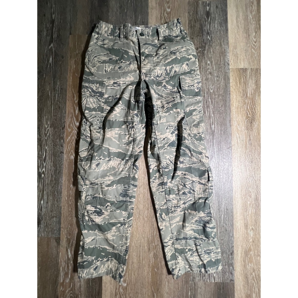 DSCP US Air Force Cargo Pants Mens 32 Short Digital Tiger Stripe Camo ABU
